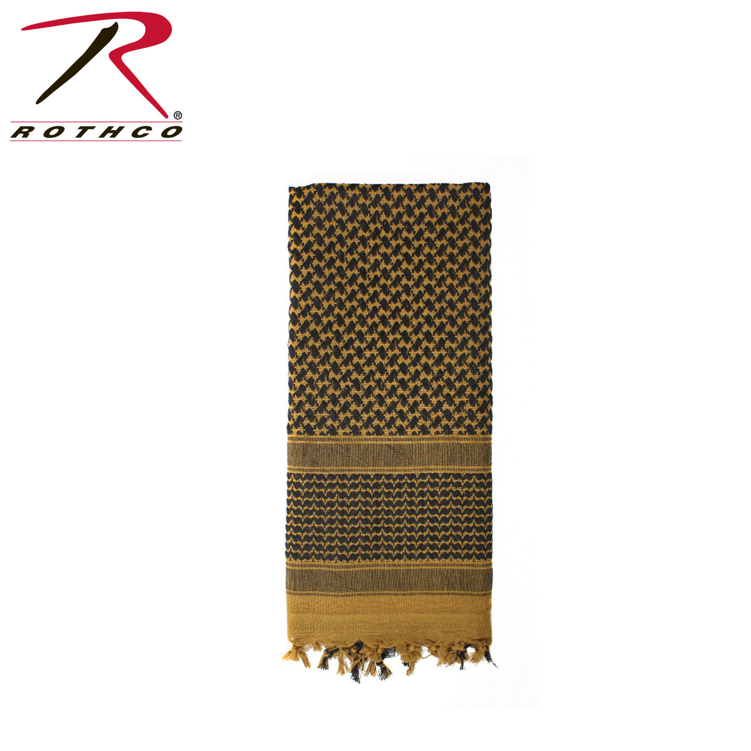 ECHARPE SHEMAGH DELUXE - ROTHCO - COYOTE BROWN